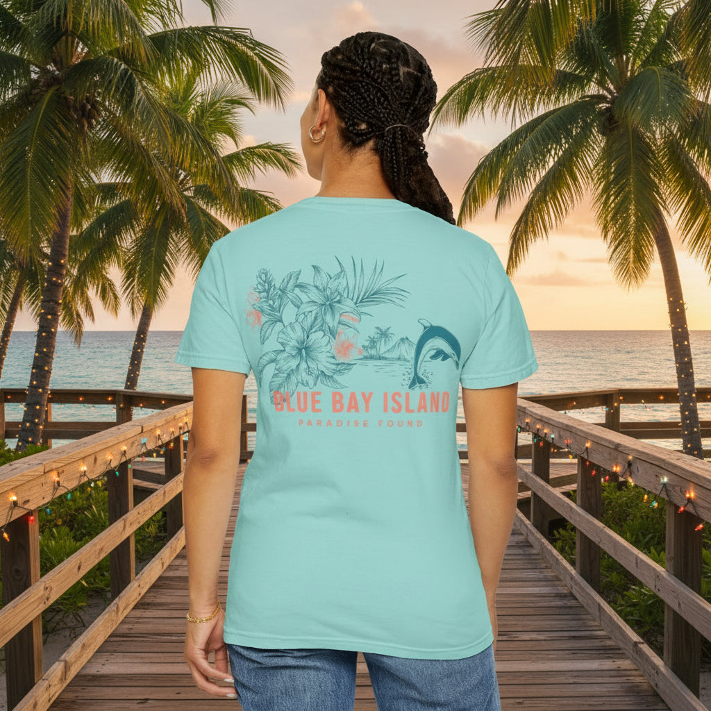 Blue Bay Island – Paradise Found Tee