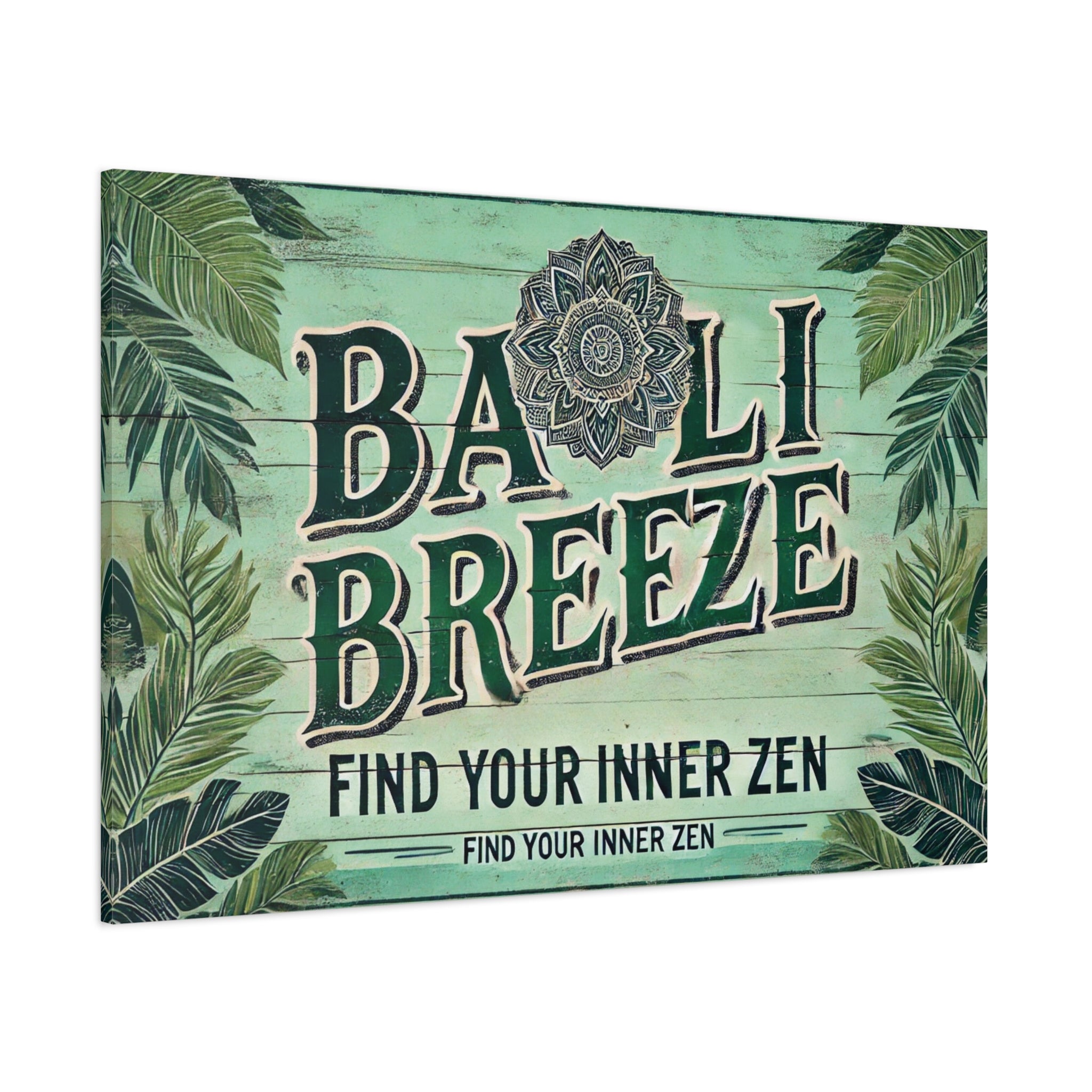 Bring Bali’s Serenity Home with "Bali Breeze" Wall Art Matte Canvas, Stretched, 1.25"