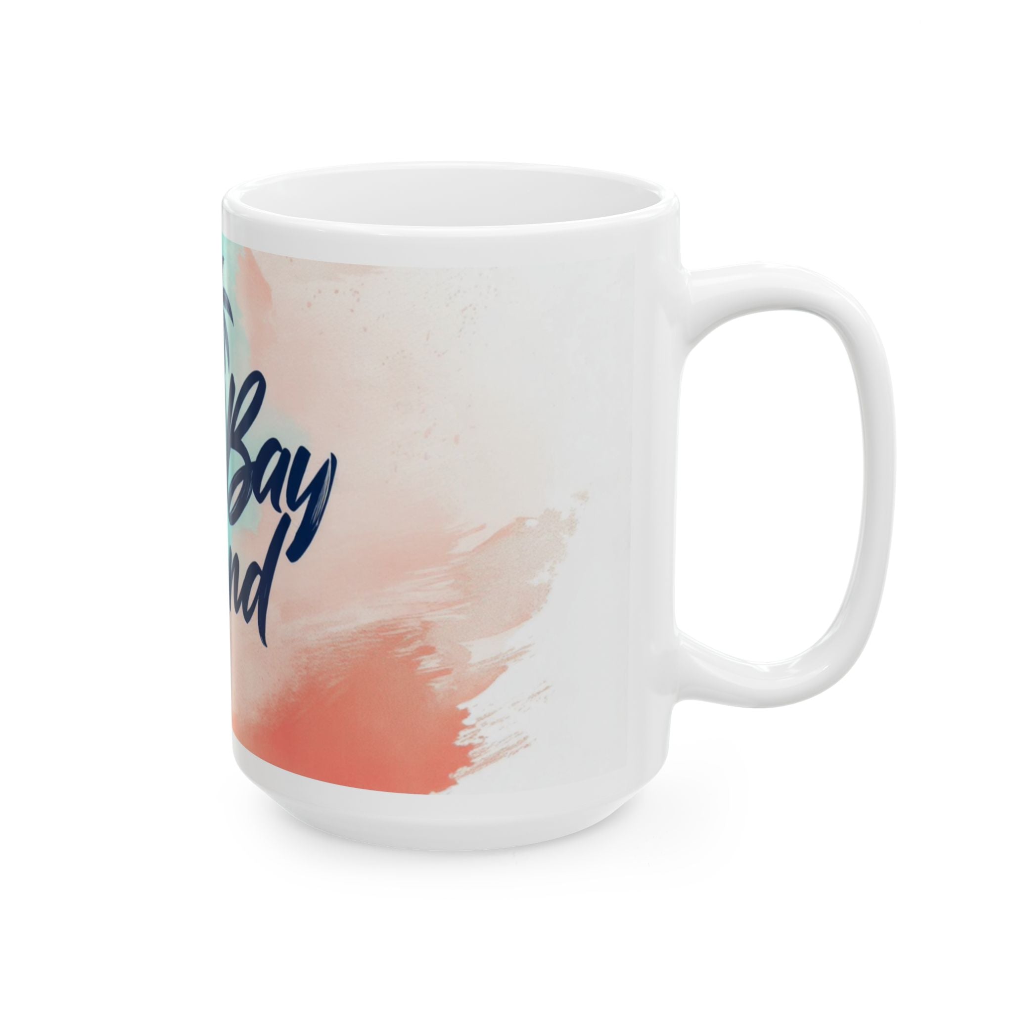 Blue Bay Island Mug – Anchor Your Morning, Island Style (11oz, 15oz)