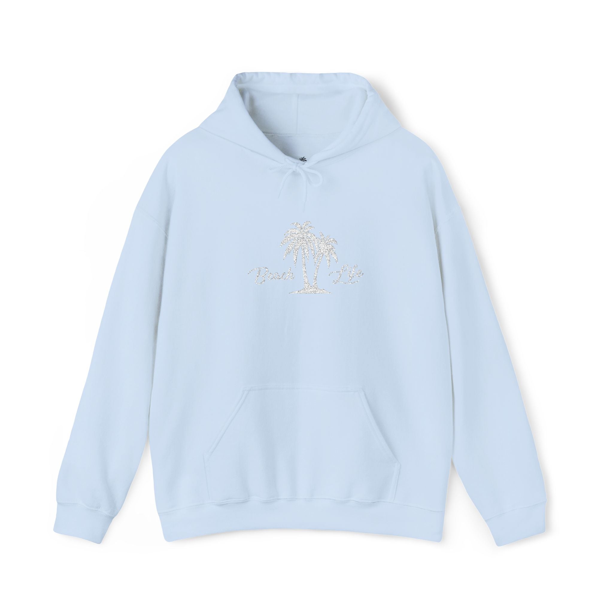 Beach Life Embroidered Hoodie Heavy Blend™ Hooded Sweatshirt