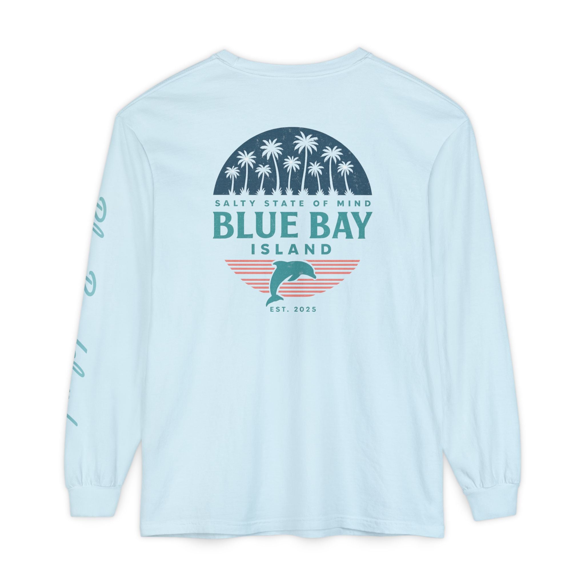 Blue Bay Island – Salty State of Mind Long Sleeve Tee