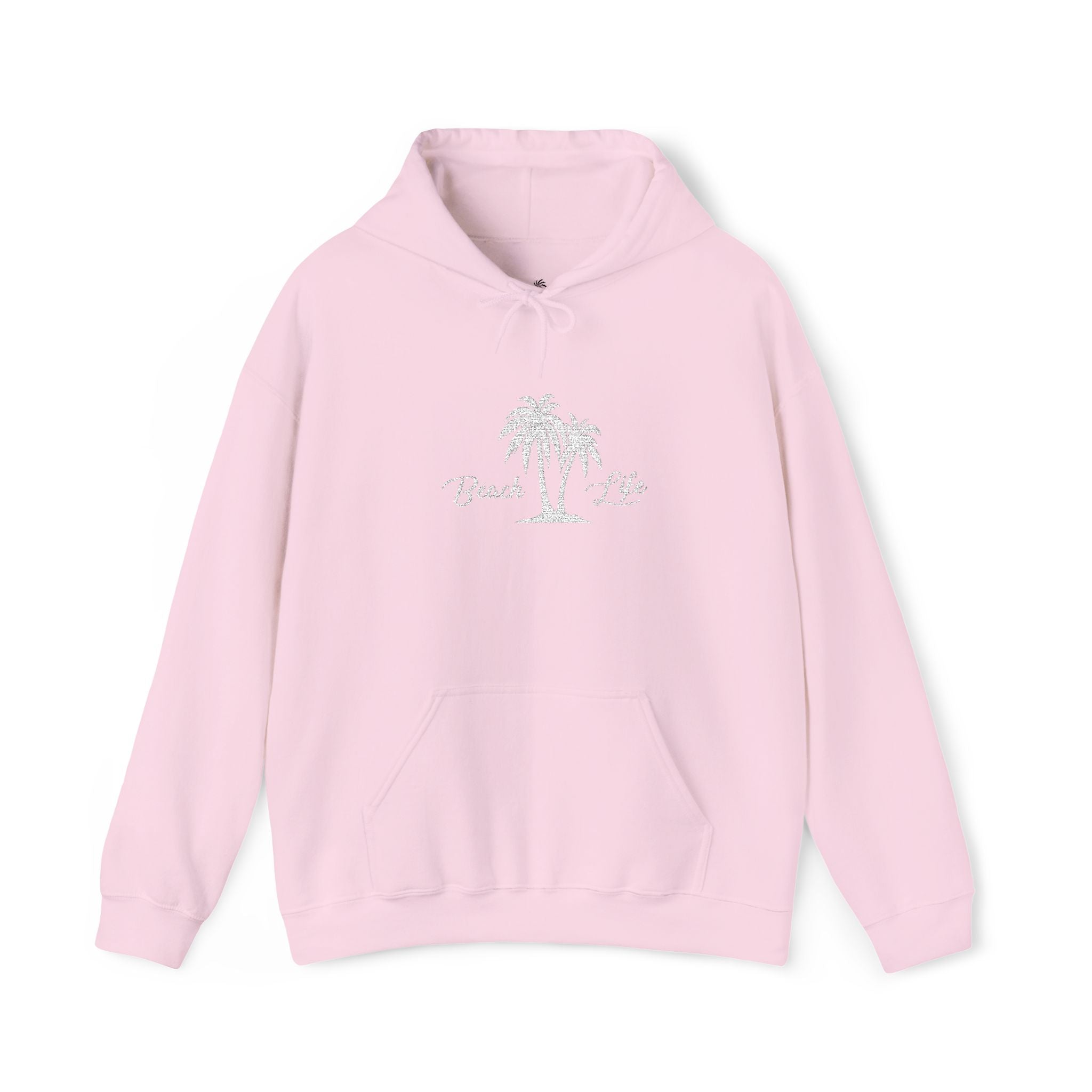 Beach Life Embroidered Hoodie Heavy Blend™ Hooded Sweatshirt