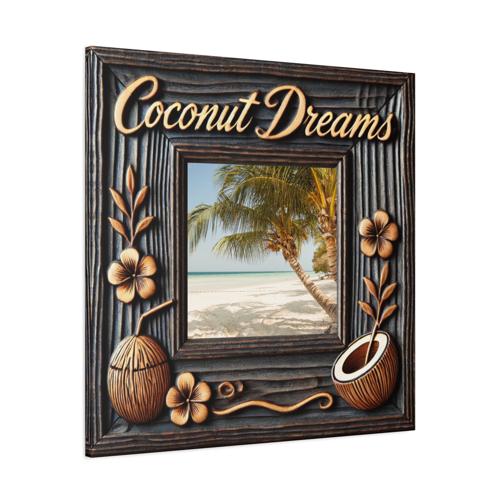 Coconut Dreams Matte Canvas, Stretched, 1.25"