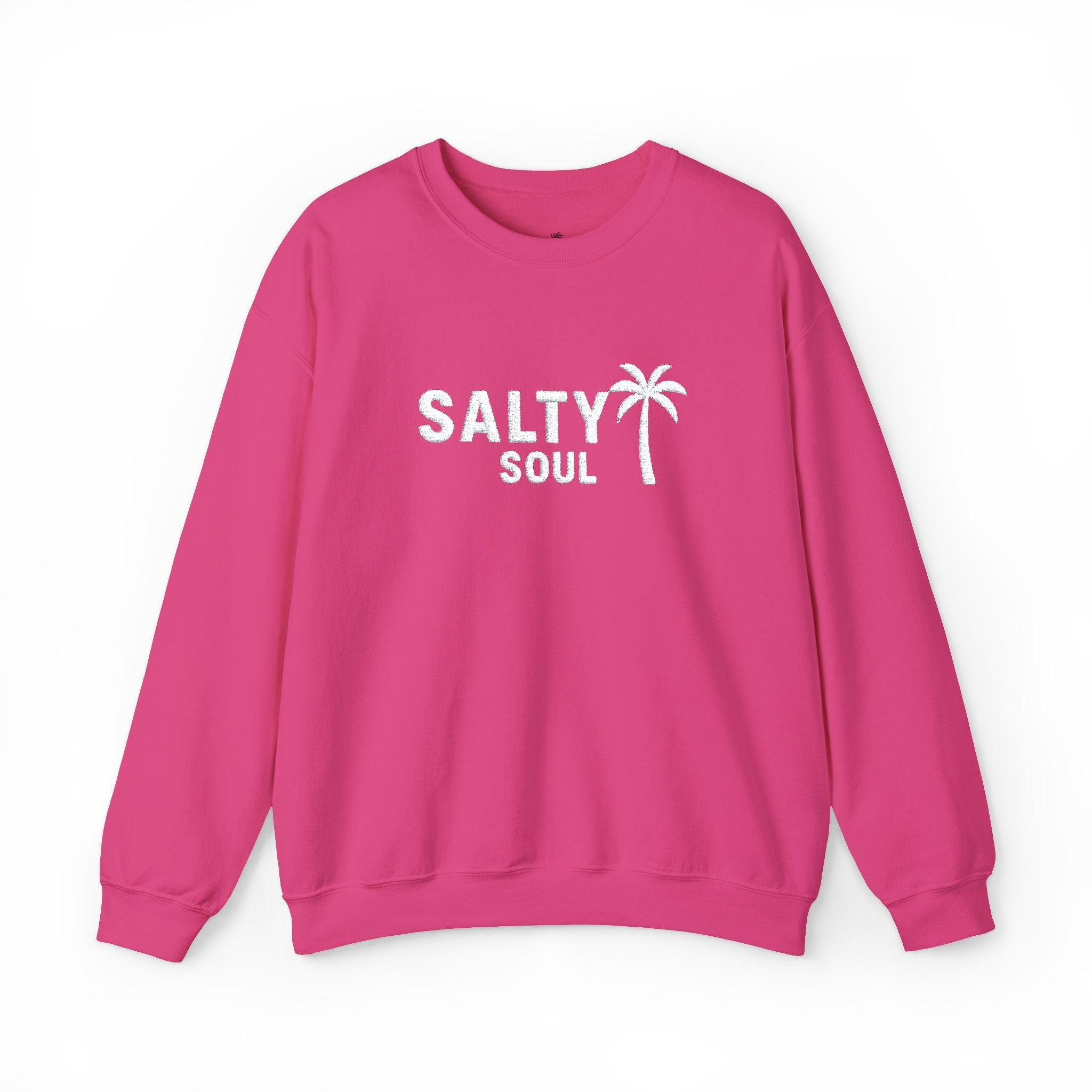Salty Soul – Women’s Embroidered Sweatshirt Heavy Blend™ Crewneck Sweatshirt