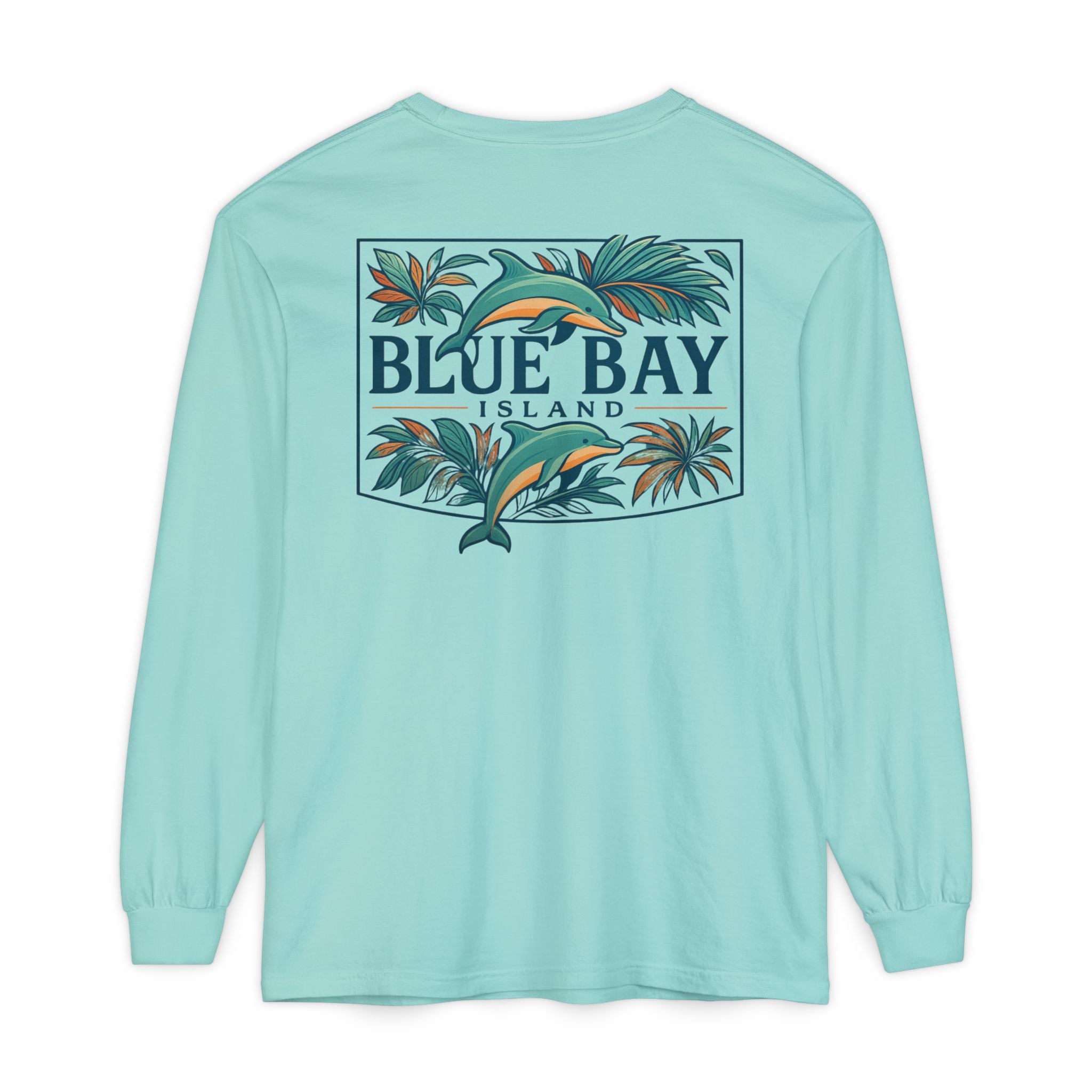 BLUE BAY ISLAND – Dolphins & Daydreams Long Sleeve Tee