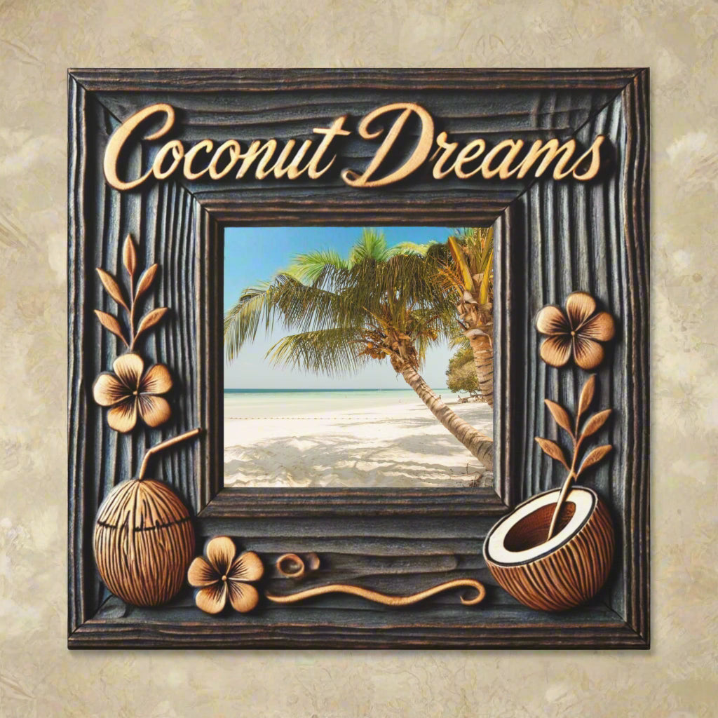 Coconut Dreams Matte Canvas, Stretched, 1.25"