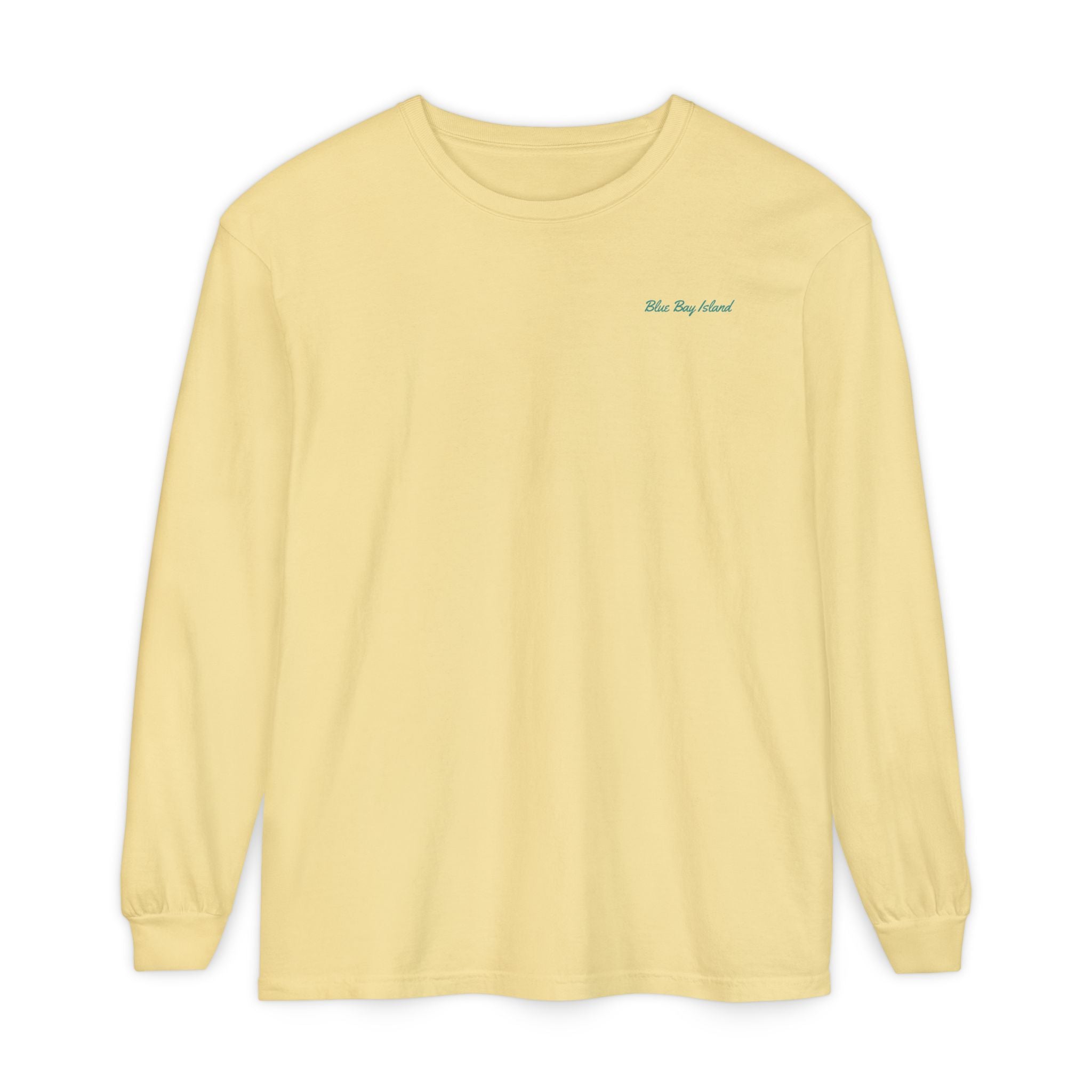 BLUE BAY ISLAND – Dolphins & Daydreams Long Sleeve Tee