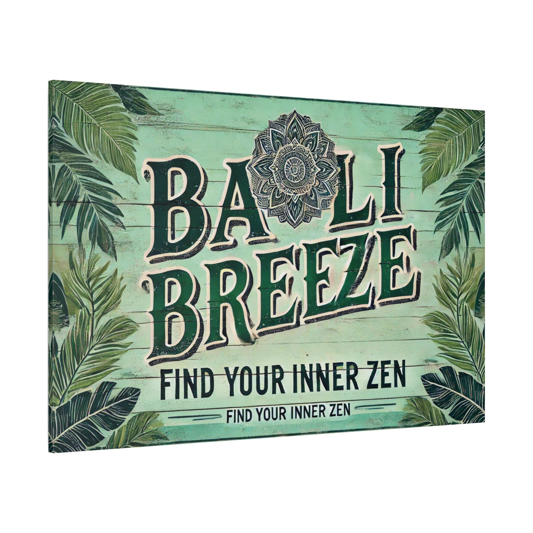 Bring Bali’s Serenity Home with "Bali Breeze" Wall Art Matte Canvas, Stretched, 1.25"