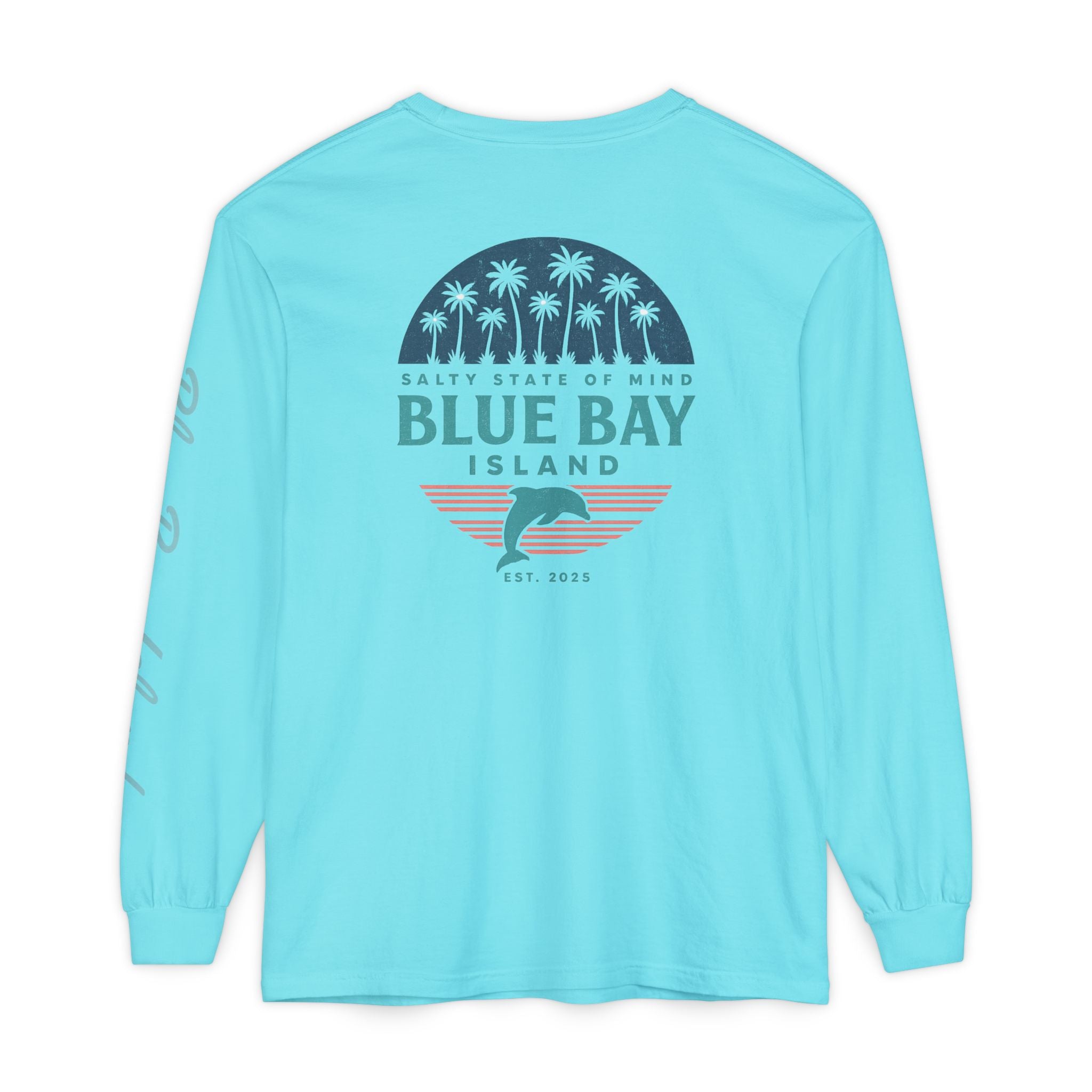 Blue Bay Island – Salty State of Mind Long Sleeve Tee
