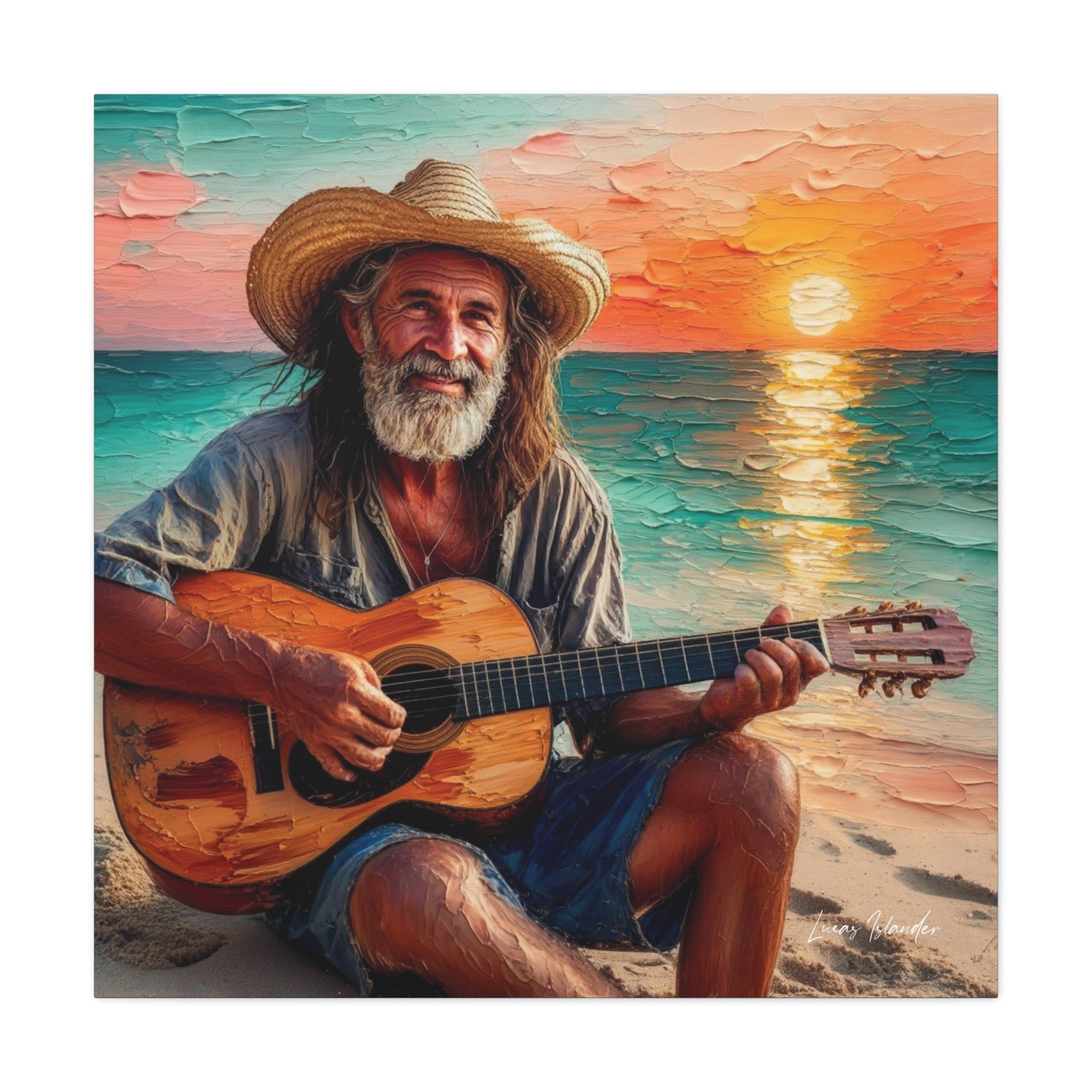 Songs of the Sunset Matte Canvas, Stretched, 1.25"