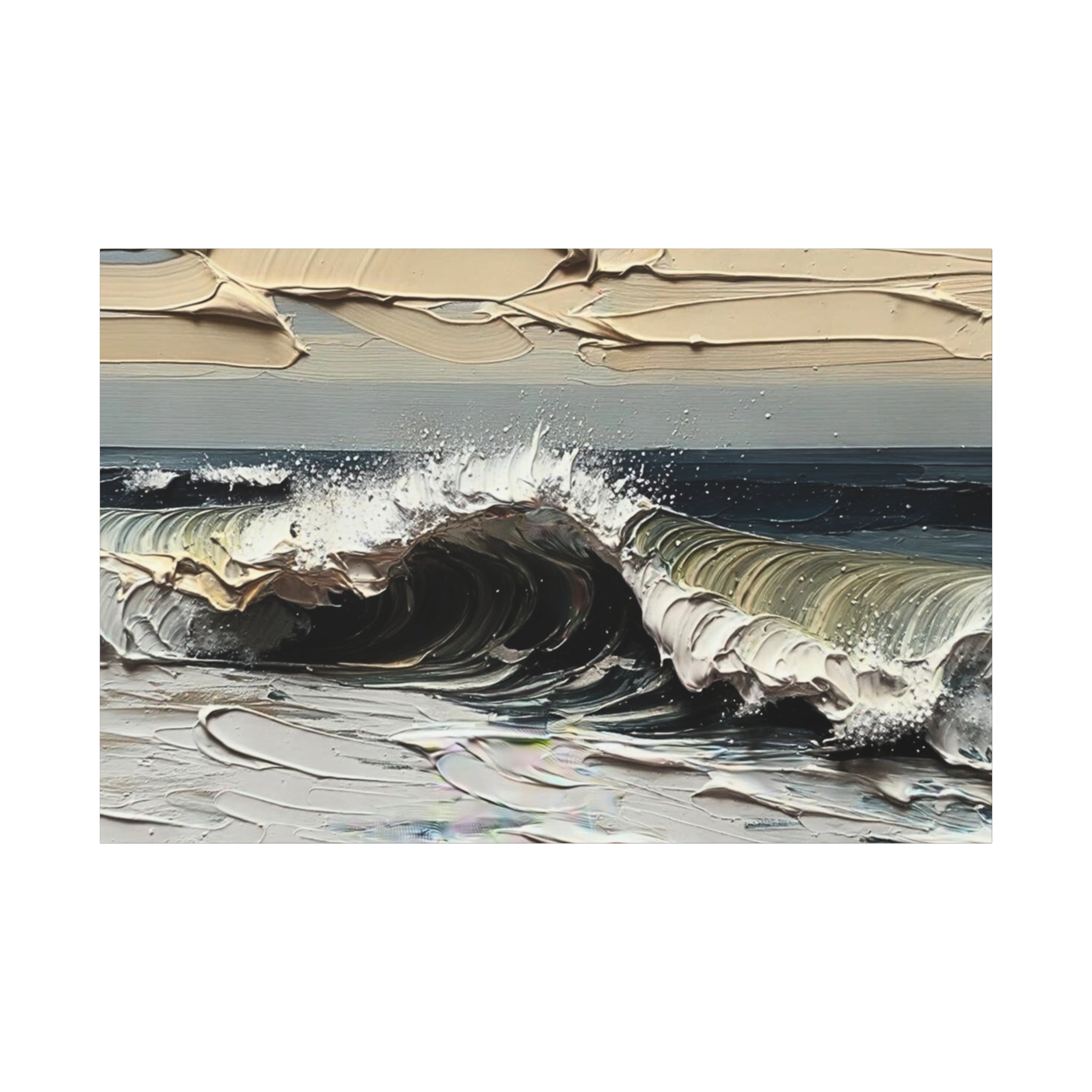 Waves of Stillness Matte Canvas, Stretched, 1.25"