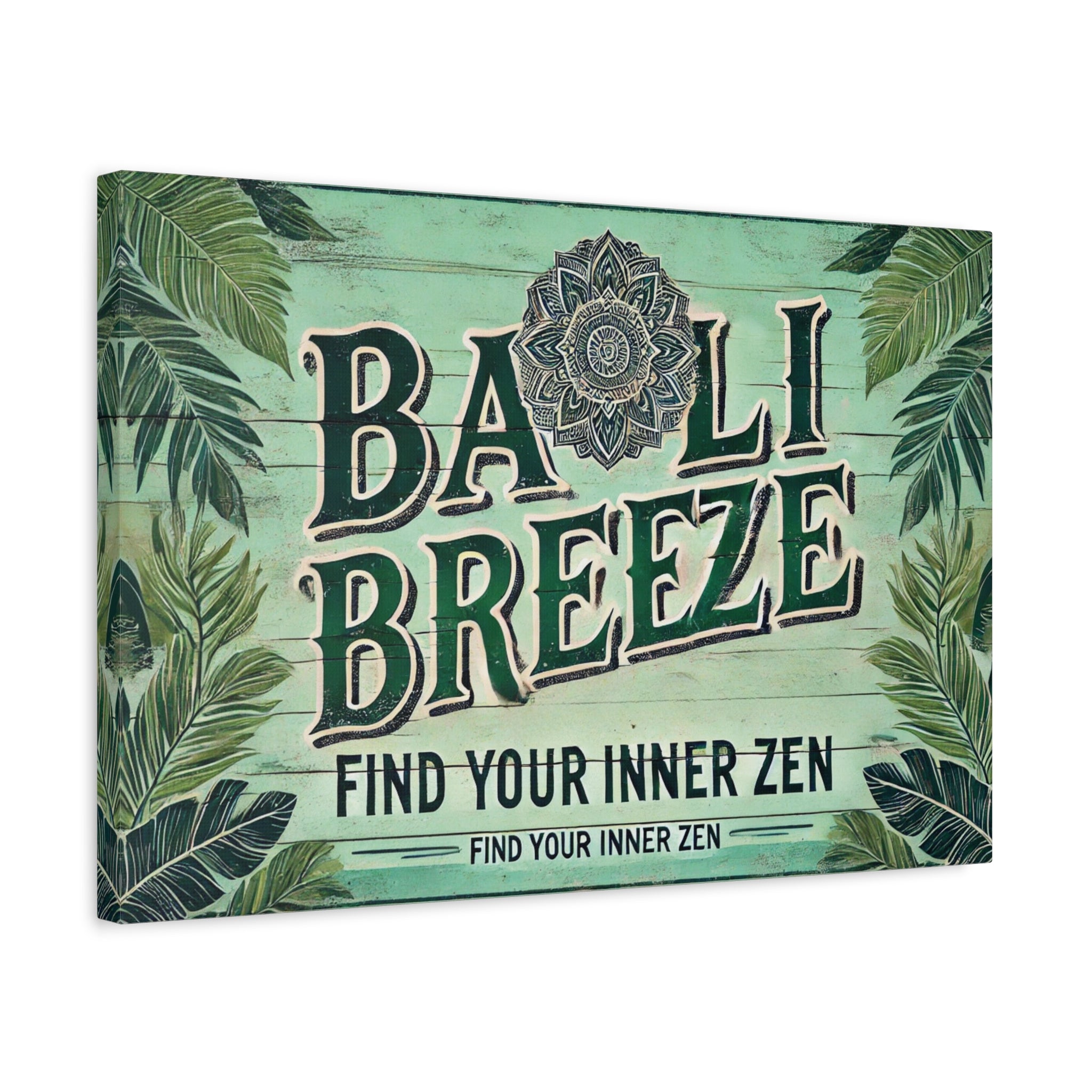 Bring Bali’s Serenity Home with "Bali Breeze" Wall Art Matte Canvas, Stretched, 1.25"