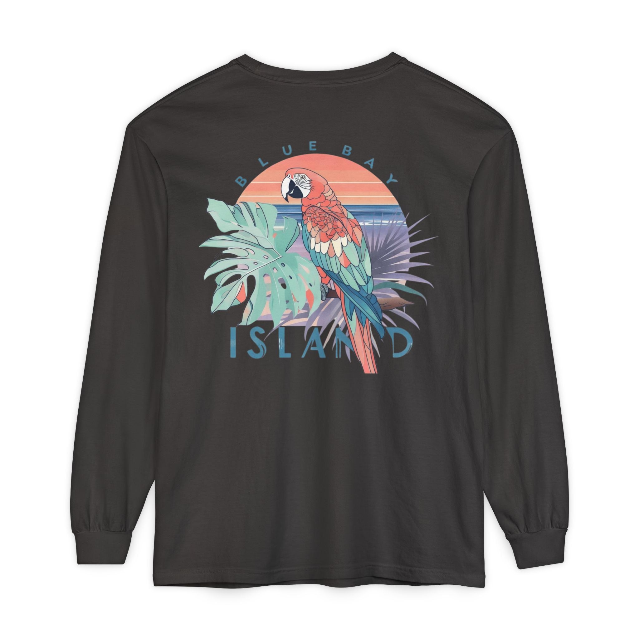 Blue Bay Island – Parrot Sunset Long Sleeve Tee