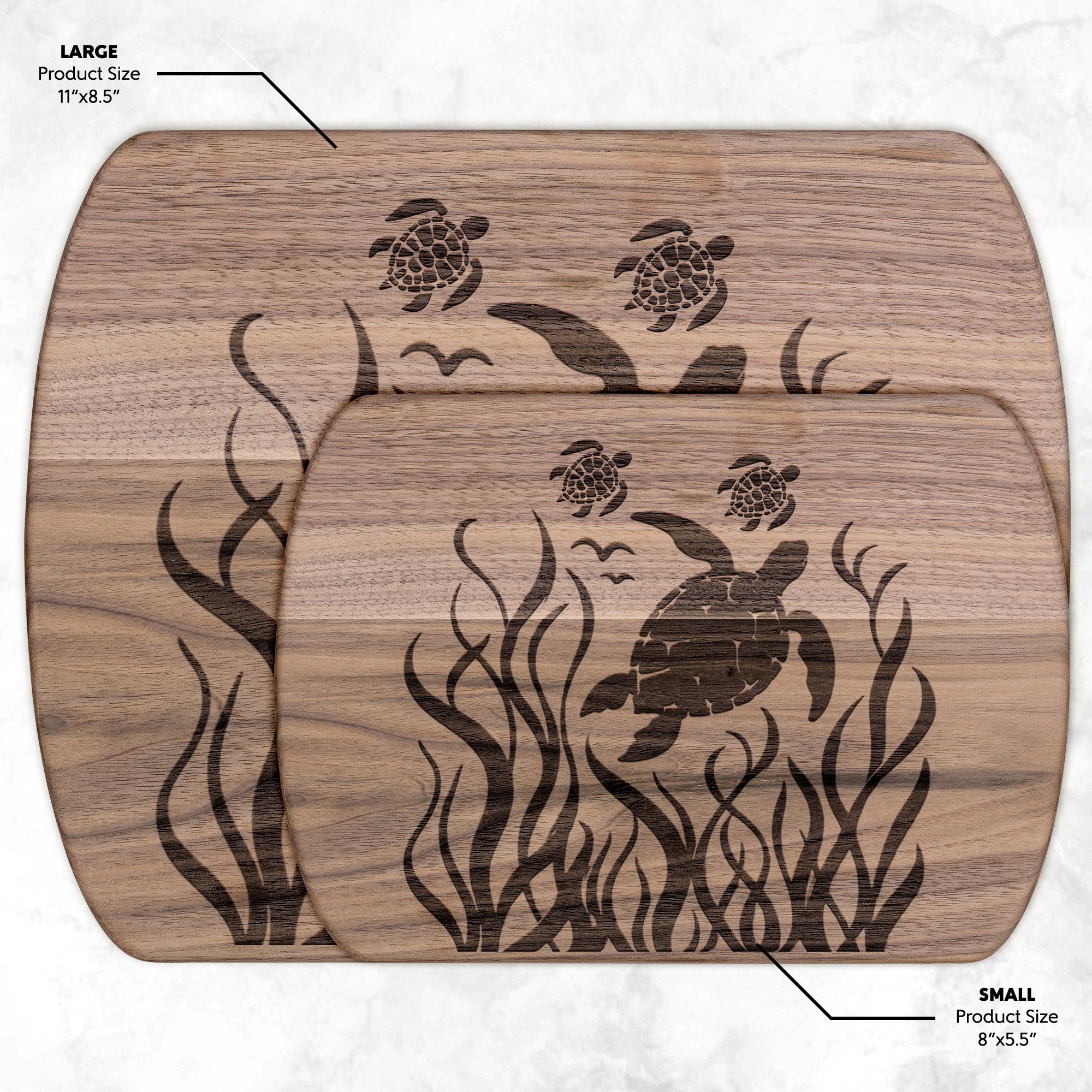American Craftsmanship at Its Best: Sea Turtle Cutting Board