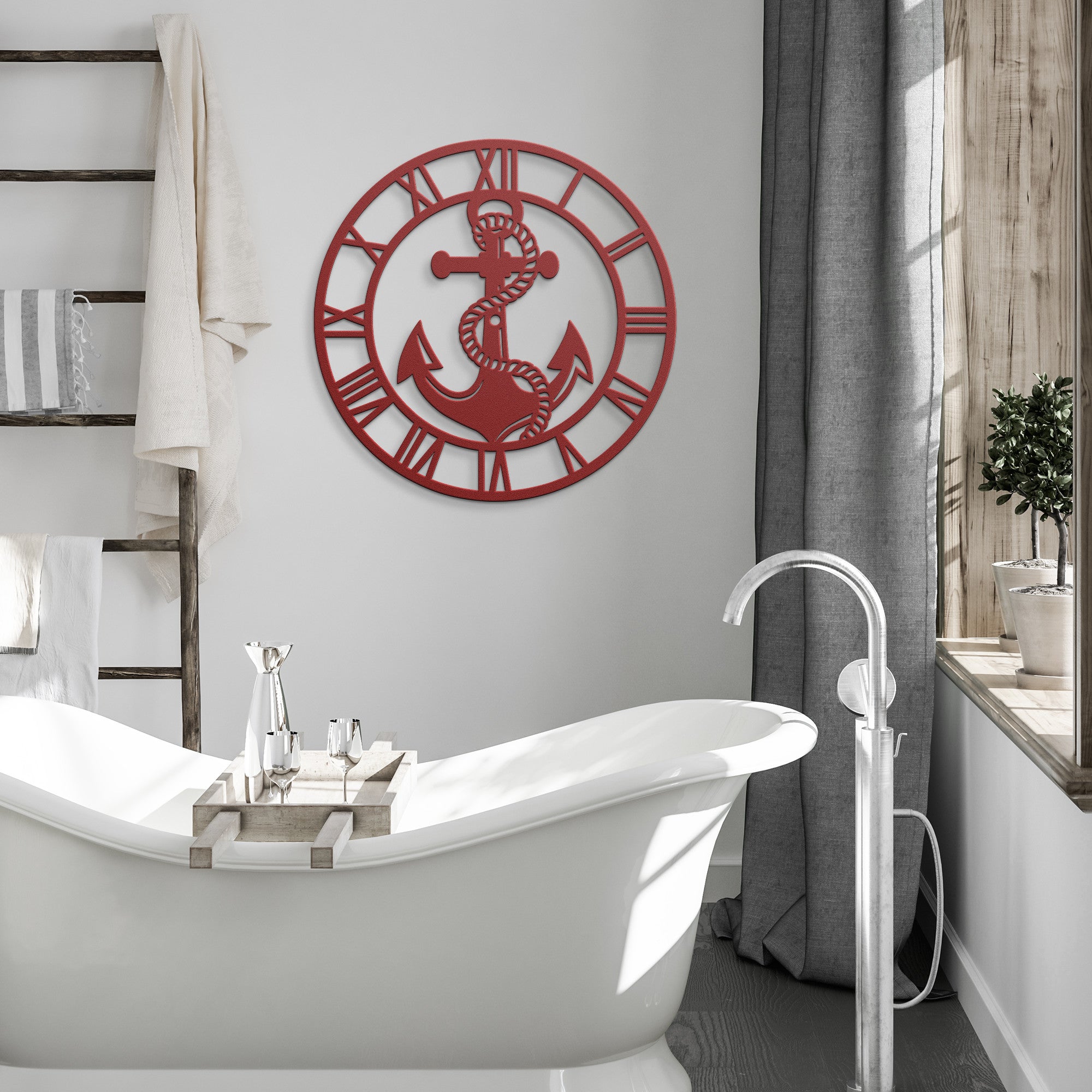 Anchored In Time Metal Art