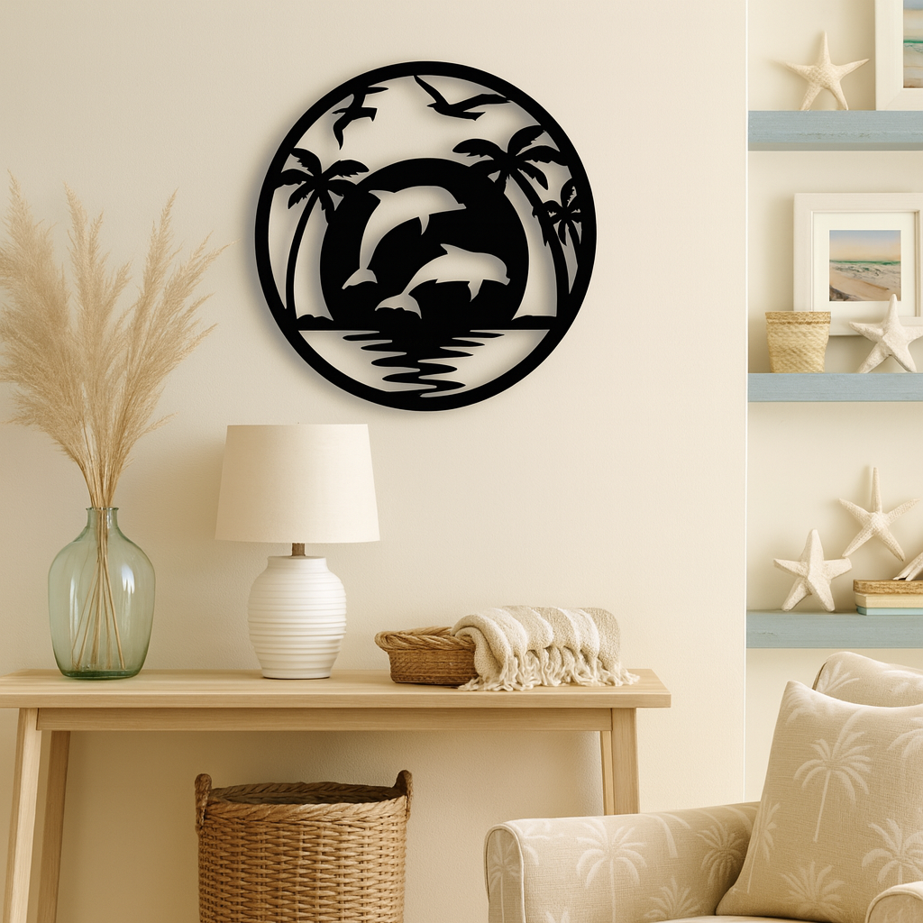 Harmony of the Sea Dolphin Wall Art