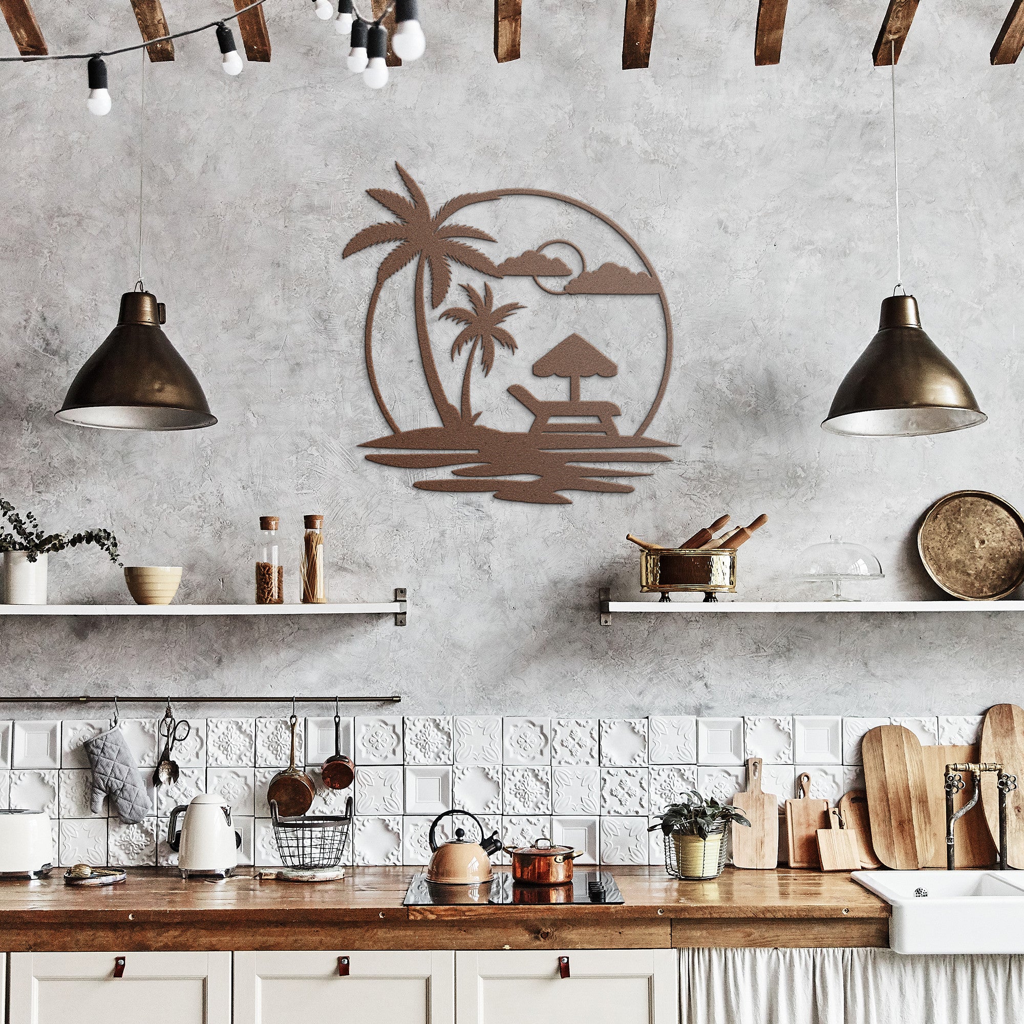 Eternal Horizon Metal Wall Art