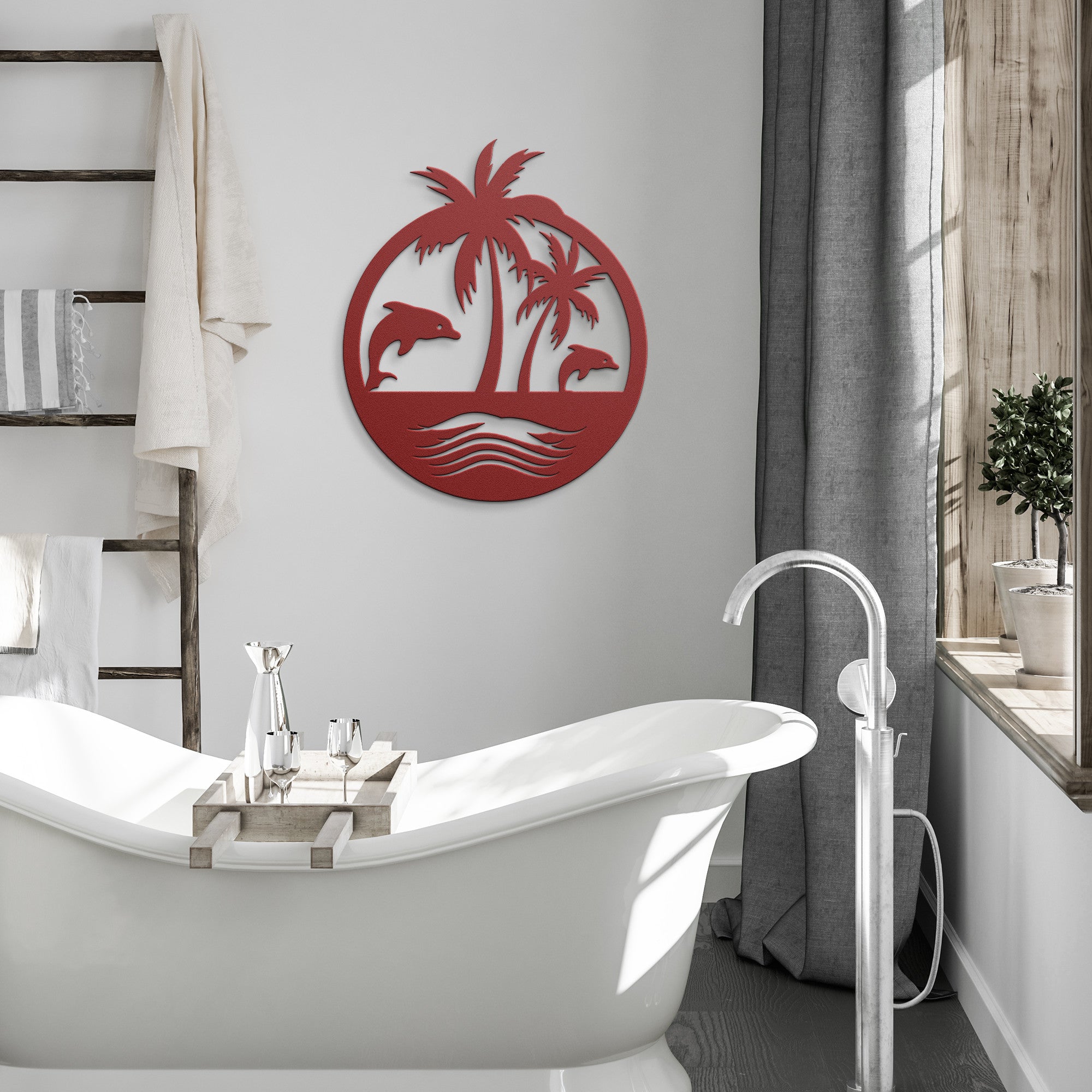 Eternal Wave Metal Wall Art