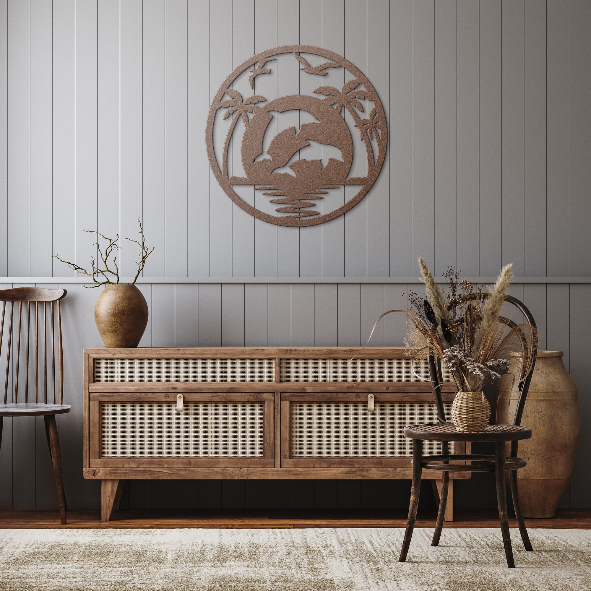 Harmony of the Sea Dolphin Wall Art