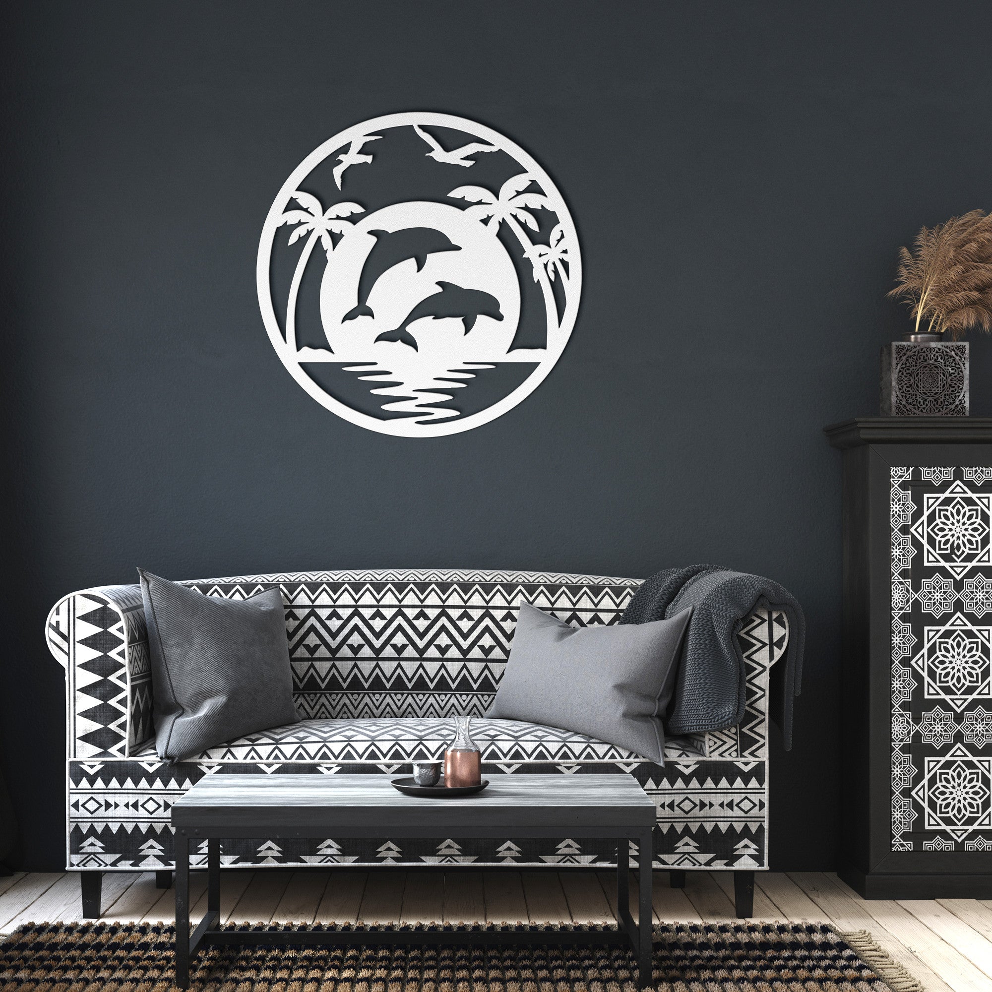 Harmony of the Sea Dolphin Wall Art