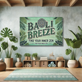 Bring Bali’s Serenity Home with "Bali Breeze" Wall Art Matte Canvas, Stretched, 1.25"