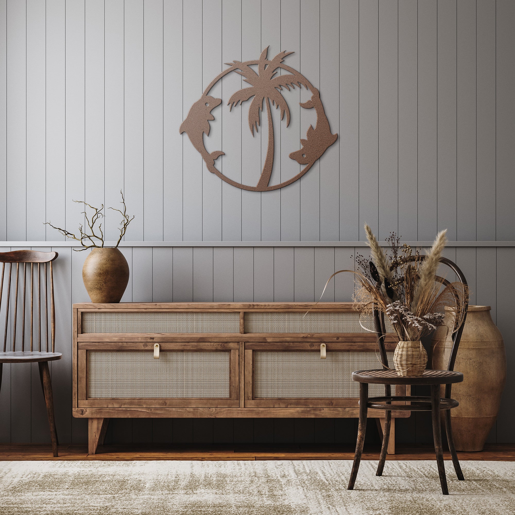 Ocean Harmony Metal Wall Art