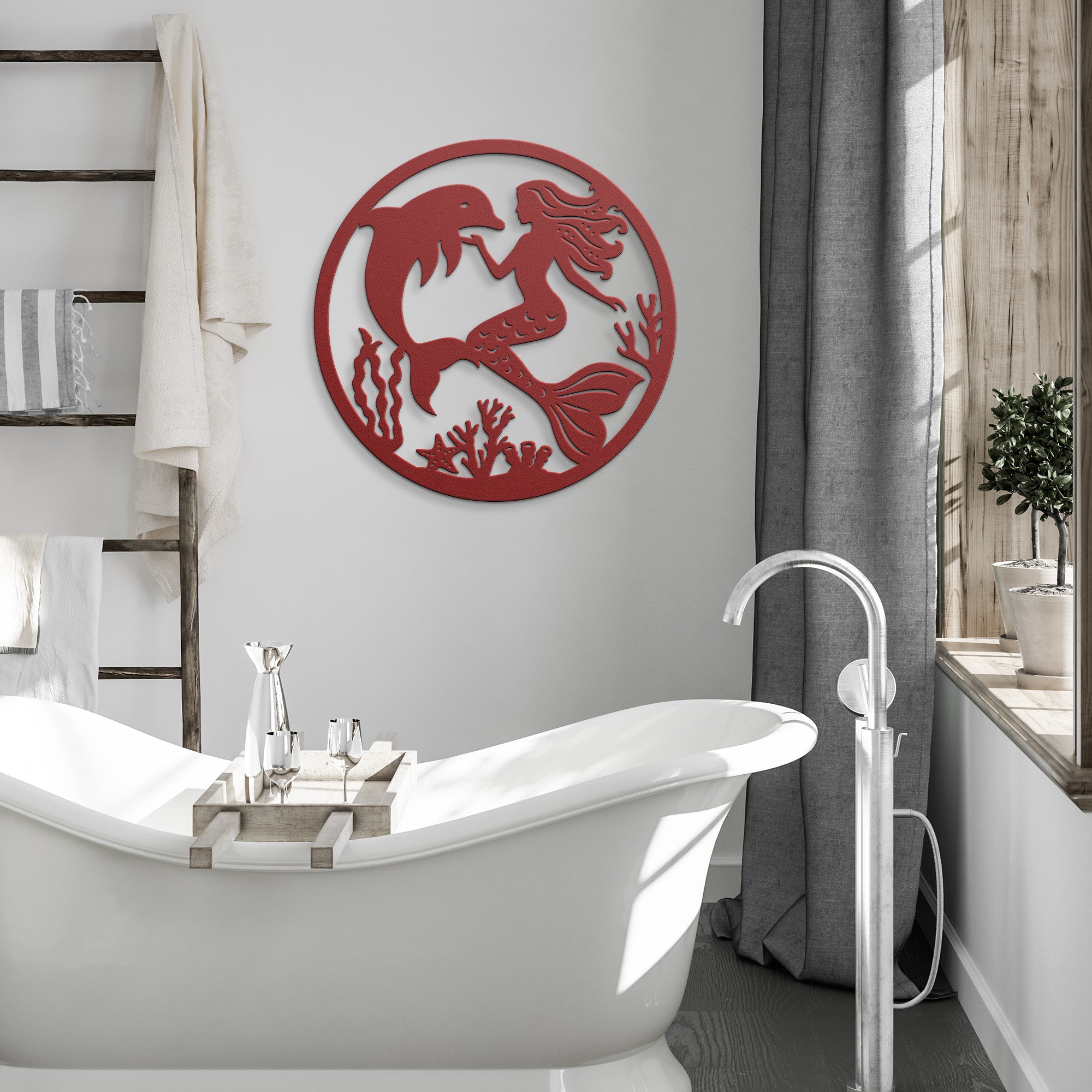 The Dance of the Sea Metal Wall Art