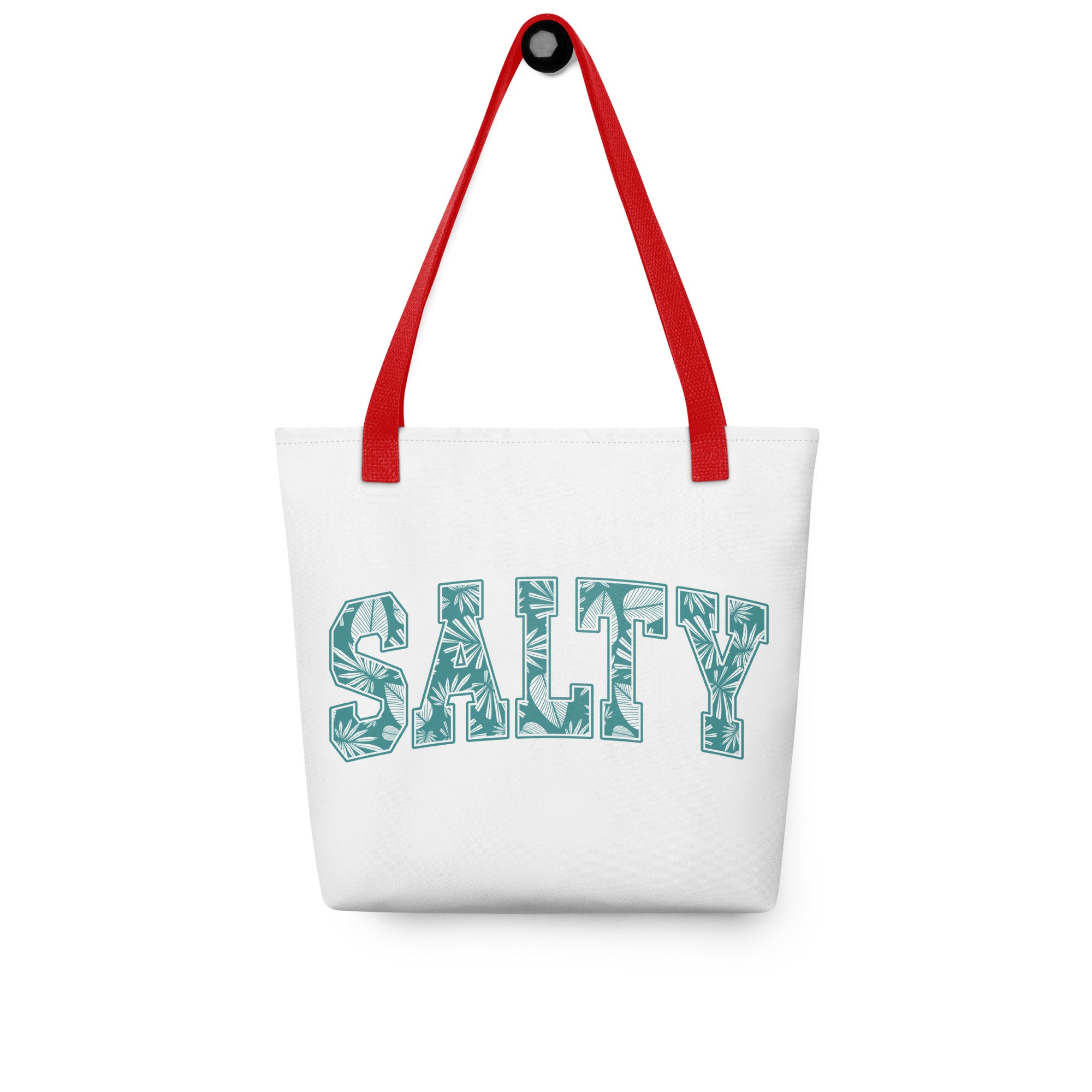 Carry Everything in Style with the SALTY Print Tote Bag